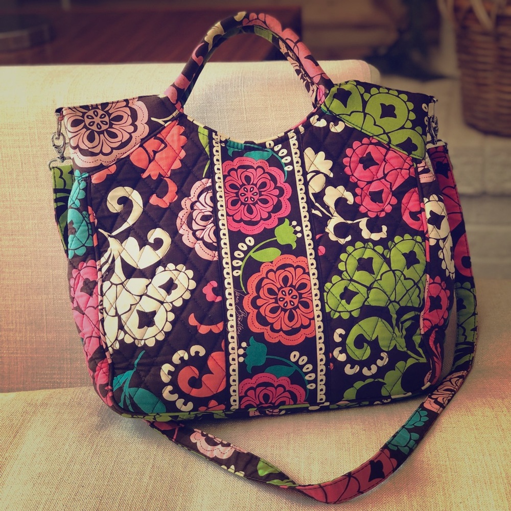 Vera Bradley Lola 2 way tote